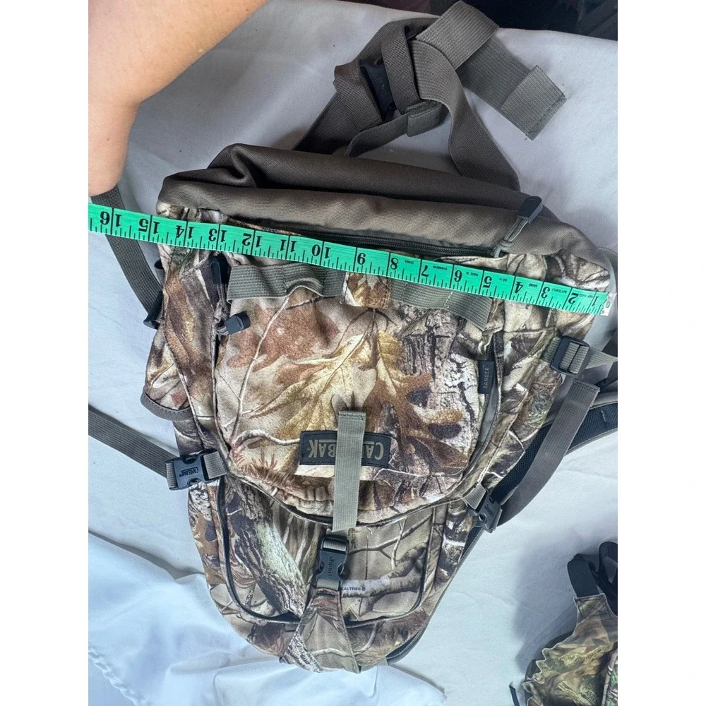 CamelBak Ranger  Backpack Realtree Camo + Bunsaver Seat Cushion Set